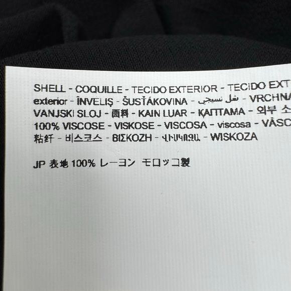 Desigual Calendula Balloon Sleeve V-Neck Tiered Mini Dress in Black Size S NWT - Picture 15 of 16